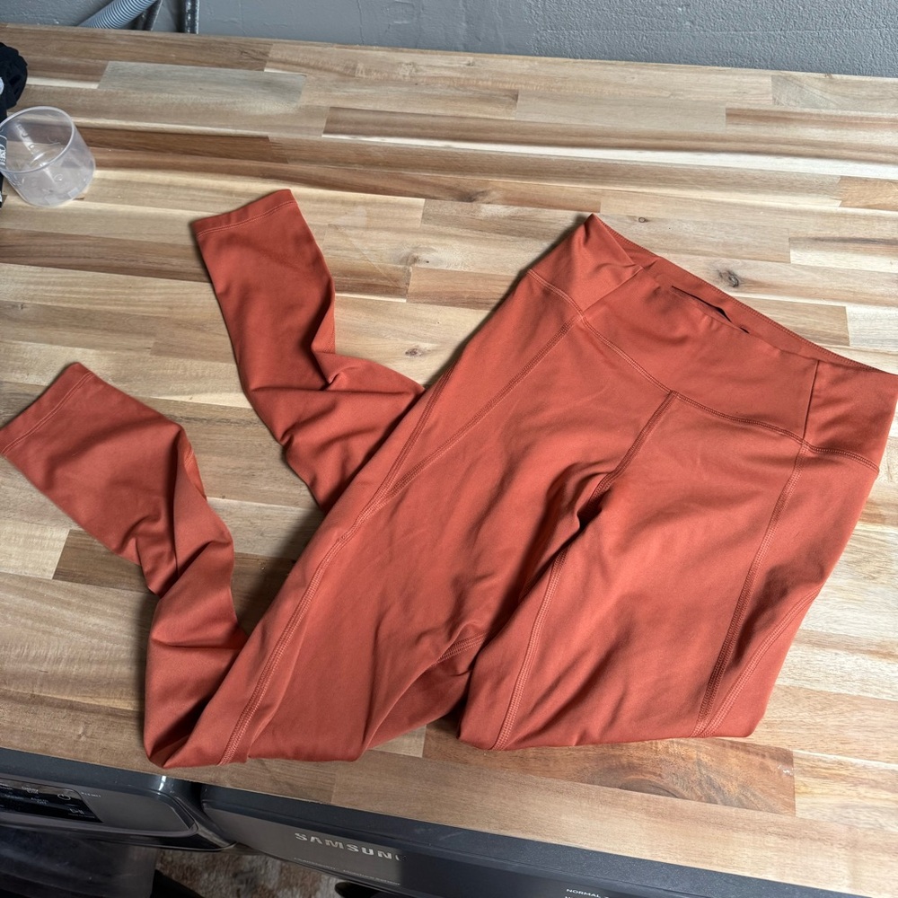 Girlfriend Collective Rust Leggings